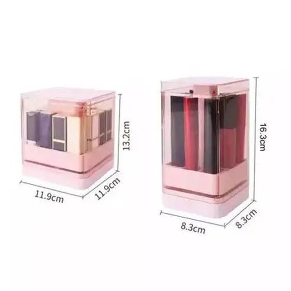 Pop-up Lipstick Stand Household Storage Containers Pop-up 12-Grids Storage Lipstick Stand – Dondepiso