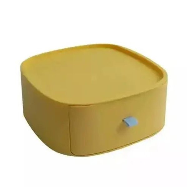 Stackable Storage Drawer Household Storage Containers yellow Stackable Storage Drawer type Organizer Box – Dondepiso