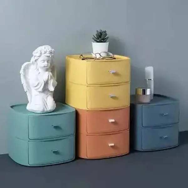 Stackable Storage Drawer Household Storage Containers Stackable Storage Drawer type Organizer Box – Dondepiso