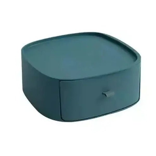 Stackable Storage Drawer Household Storage Containers Blue Stackable Storage Drawer type Organizer Box – Dondepiso