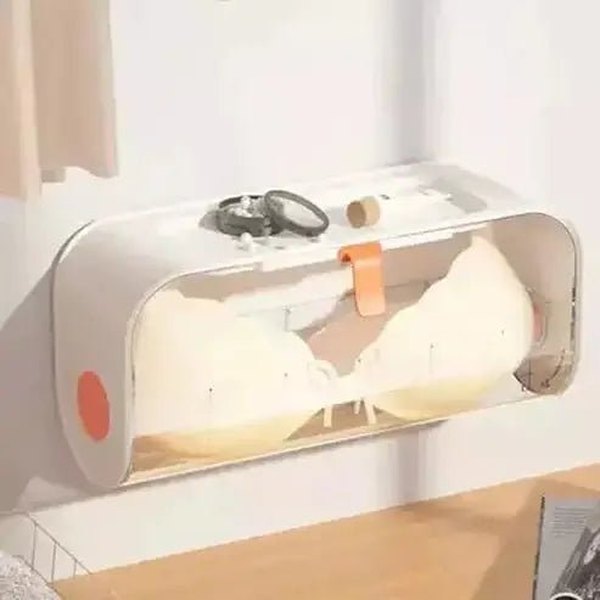 Storage Panties Box Household Storage Drawers White Wall Mount Panty Storage Box · Dondepiso