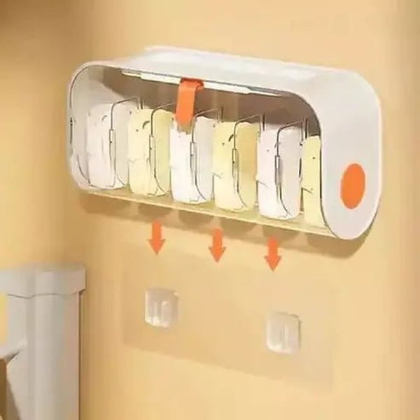 Storage Panties Box Household Storage Drawers White Wall Mount Panty Storage Box · Dondepiso