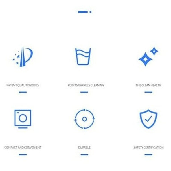 Portable Mini Washing Machine: Effortless On-the-Go Laundry Solution