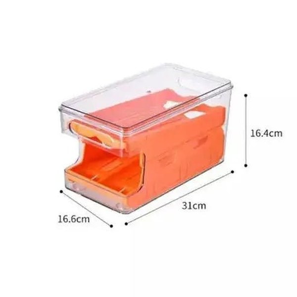 Fresh Egg Dispenser Case - Safely Store and Extend Egg Freshness