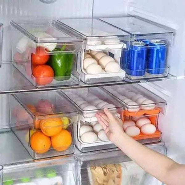 Fresh Egg Dispenser Case - Safely Store and Extend Egg Freshness