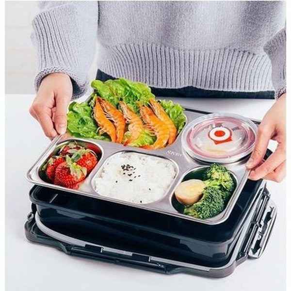 1800ML Portable Lunch Box Stainless Steel Food Container For Kids Insulated Lunch Snack Container Storage Leak-Proof Bento Box. Type: Lunch Boxes and Totes.