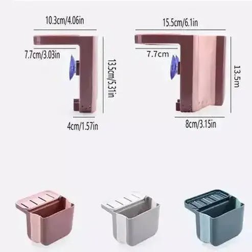 Sink Sponge Holder Kitchen Utensil Holders & Racks Holder and Drainer Sink Rack Sponge – Dondepiso