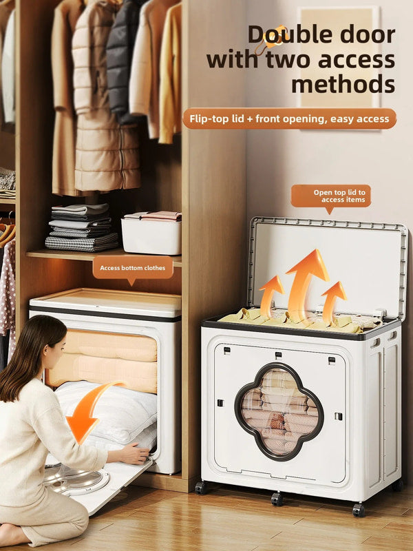 Foldable Bedroom Storage Organizer Box