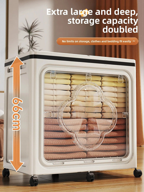 Portable Blanket and Quilt Storage Cabinet