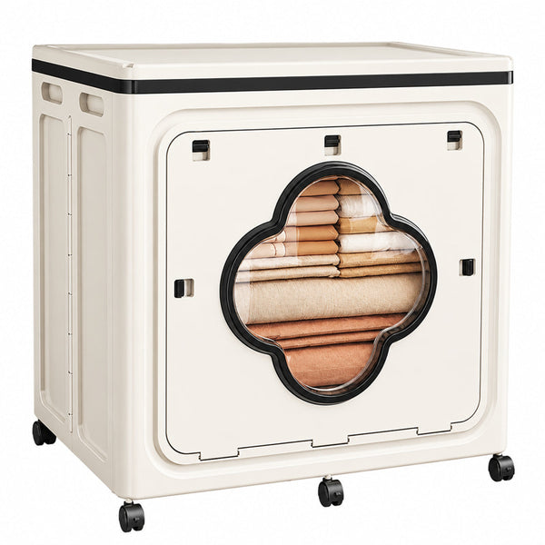 Large Capacity Clothes Storage Box Portable Bedroom Organizer