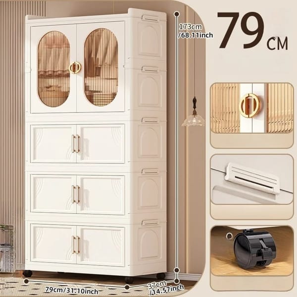 multi purpose storage cabinet for bedroom and closet use