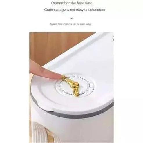 Large Capacity Grain Rice Dispenser Container with Lid