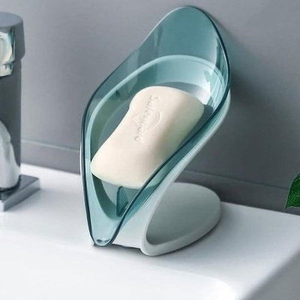 Leaf Shape Soap Box Drain Soap Holder Box Bathroom Shower Soap Holder Storage Plate Tray Bathroom Supplies. Bathroom Accessories. Type: Soap Dishes & Holders.