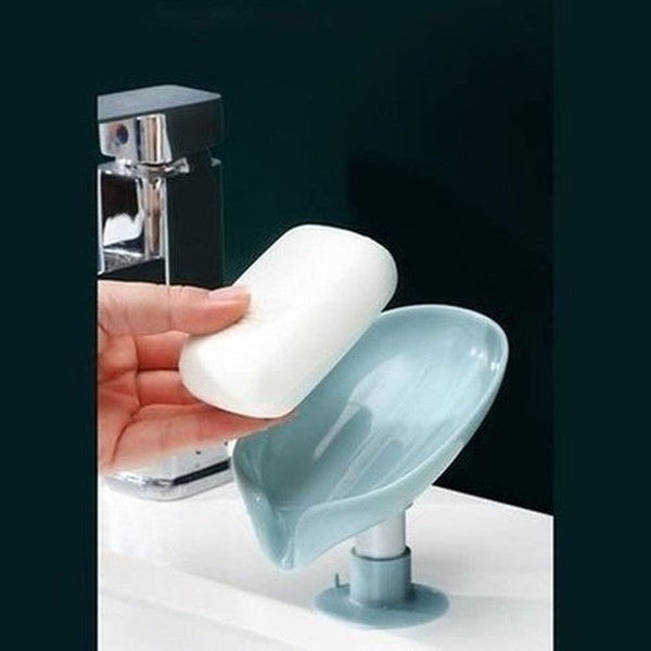 Leaf Shape Soap Box Drain Soap Holder Box Bathroom Shower Soap Holder Storage Plate Tray Bathroom Supplies. Bathroom Accessories. Type: Soap Dishes & Holders.