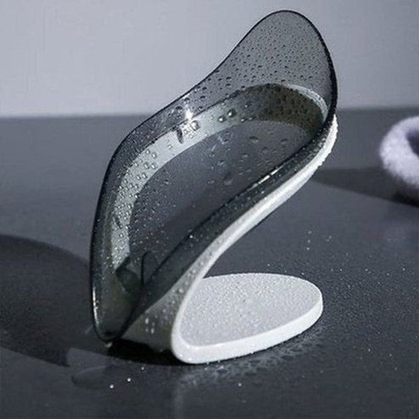 Leaf Shape Soap Box Drain Soap Holder Box Bathroom Shower Soap Holder Storage Plate Tray Bathroom Supplies. Bathroom Accessories. Type: Soap Dishes & Holders.