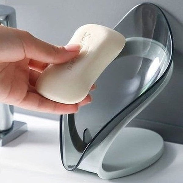 Leaf Shape Soap Box Drain Soap Holder Box Bathroom Shower Soap Holder Storage Plate Tray Bathroom Supplies. Bathroom Accessories. Type: Soap Dishes & Holders.