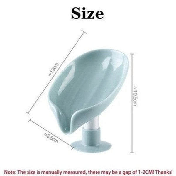 Leaf Shape Soap Box Drain Soap Holder Box Bathroom Shower Soap Holder Storage Plate Tray Bathroom Supplies. Bathroom Accessories. Type: Soap Dishes & Holders.