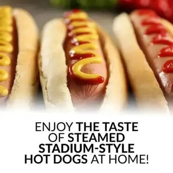 Machine to make large quantities of hot dogs