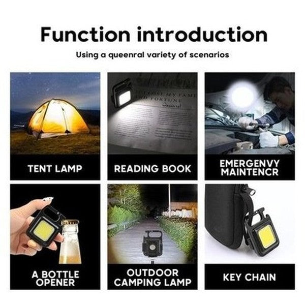 Mini USB Rechargeable Portable Pocket Flashlight