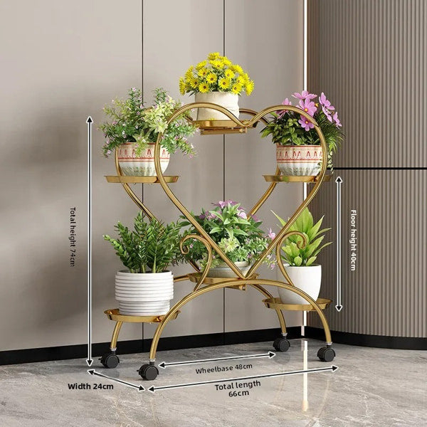 Decorative Plant Stand for Indoor and Outdoor Use