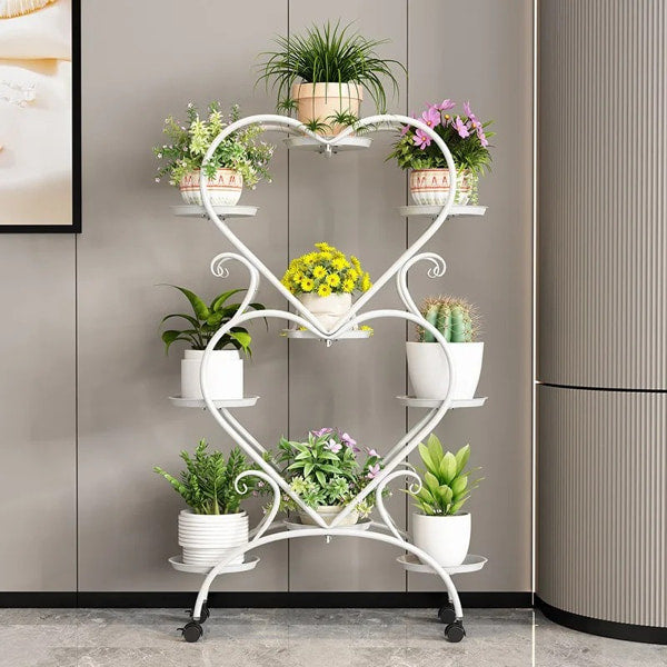 Space Saving Vertical Plant Stand for Small Spaces