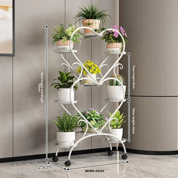 Modern Plant Shelf Organizer for Home Decoration