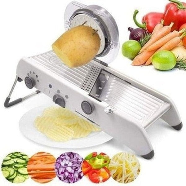 18 types adjustable mandoline slicer stainless steel vegetable julienne grater onion slicer potato slicer. kitchen tools and utensils. type: kitchen slicers.