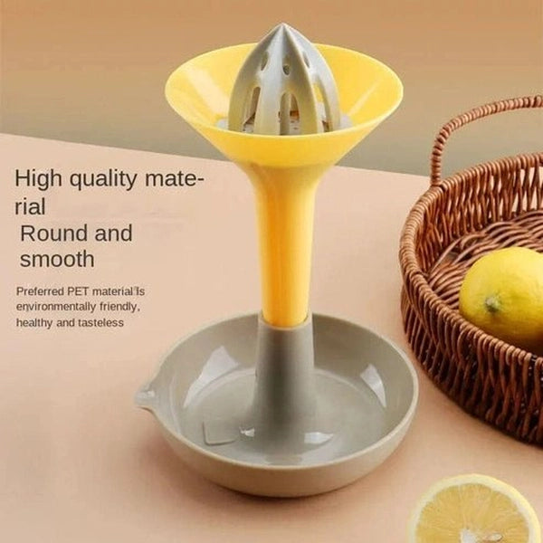 Multi-Functional Manual Juicer - Portable Citrus Press & Kitchen Funnel Tool