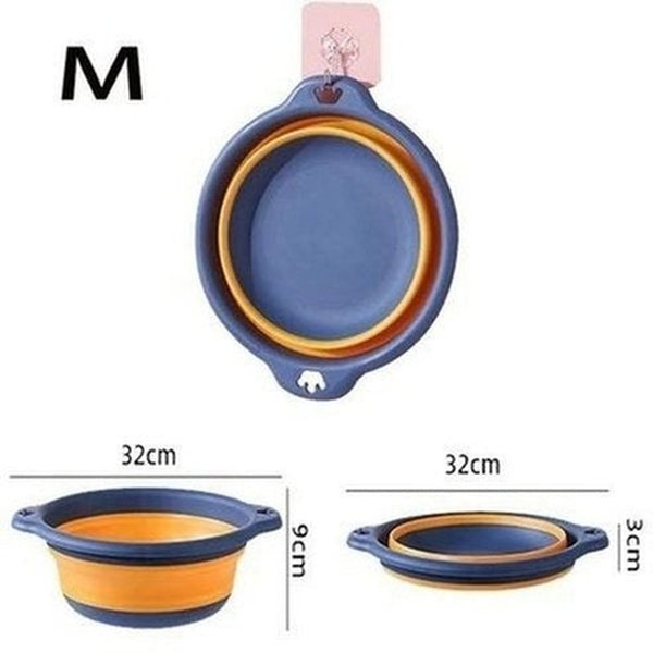 multipurpose collapsible colander fruit vegetable washing basket dish drainer silicone collapsible drain basket. kitchen tools and utensils: colanders and strainers