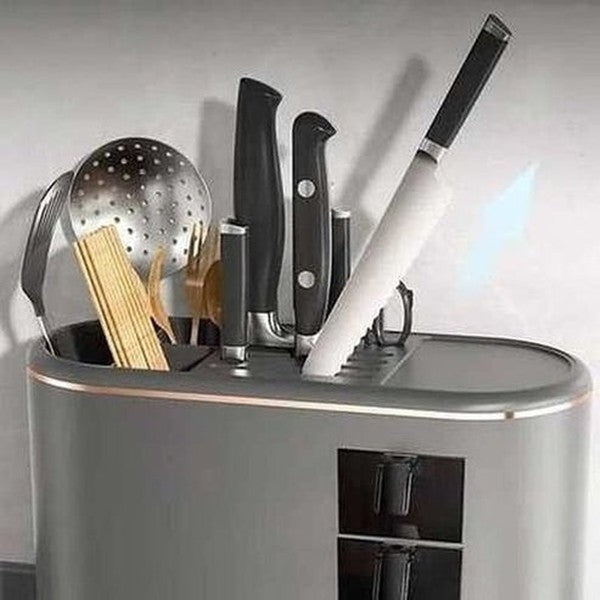 Multifunctional Countertop Deluxe Knife Storage Block