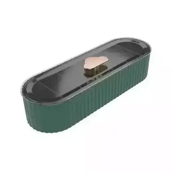 Multipurpose Storage Box Household Storage Containers Green Multipurpose Desktop Data Cable Storage Box – Dondepiso