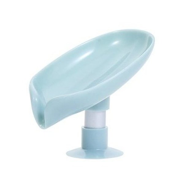 Non-slip leaf soap dish holder for bathroom sink. Soap Dish Leaf Soap Box Sponge Holder Sink Drainer. Bathroom Accessories. Type: Soap Dishes & Holders.