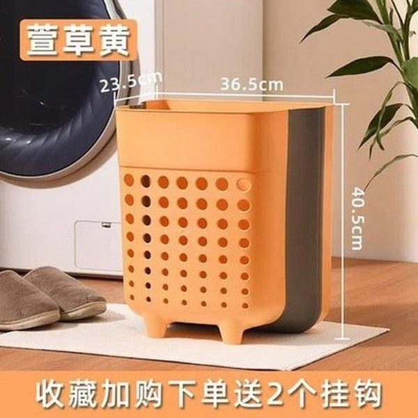 Durable Nordic Plastic Hanging Wall Laundry Basket