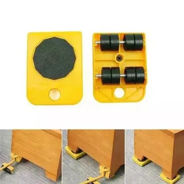 Heavy Load Moving Tool Pallets & Loading Platforms Heavy Load Moving Tool with Rod and Casters – Dondepiso