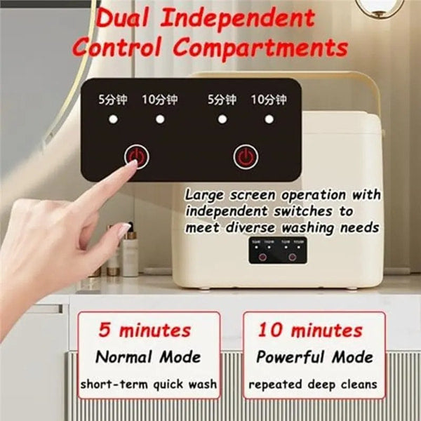 Mini Portable Washing Machine for Socks and Underwear
