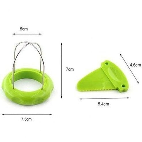 Portable ABS Kiwi Peeler and Slicer - Efficient and Convenient