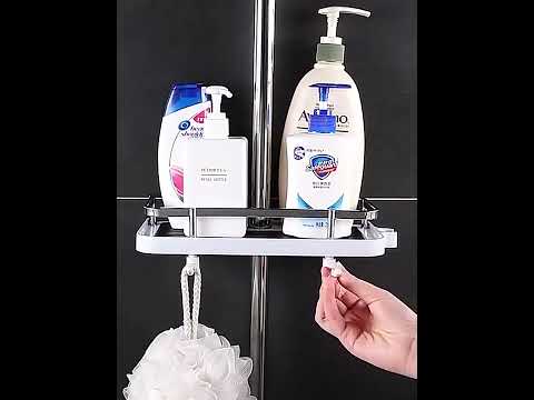 Bathroom Shower Storage Rack | No-Drill Organizer for Shampoo, Soap & More