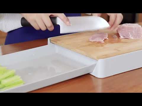 Cutting Board With Drawer
