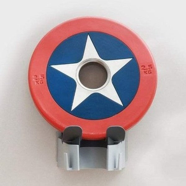 Rotating Hair Dryer Storage Wall Mount Bracket