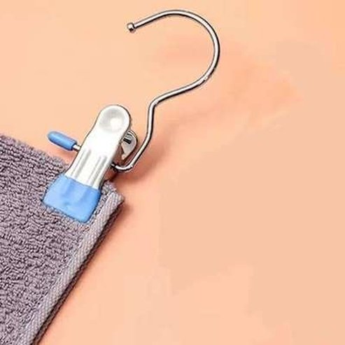 Small Stainless Steel Hangers with Pants Clips