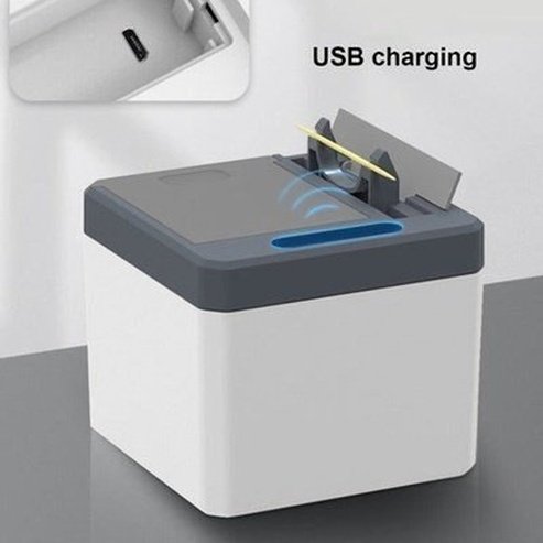 smart automatic toothpick dispenser electric toothpick storage box, automatic toothpick holder with infrared sensor. type: toothpick holders and dispensers.