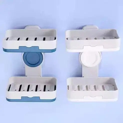 Bathroom Dish Soap Holder Soap Dishes & Holders Wall-mounted soap dish with drain box · Dondepiso