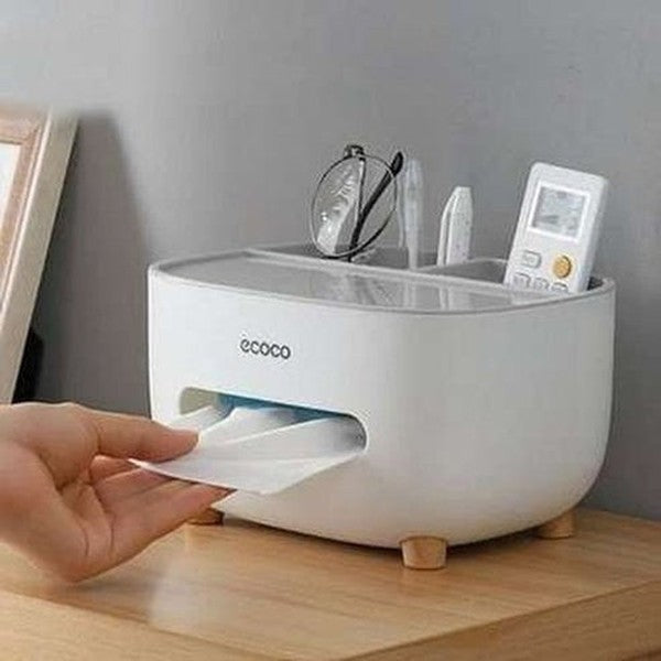 Sundries Storage Tissue Box with Lid