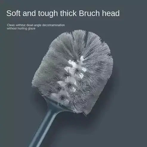 Piggy Toilet Brush Toilet Brushes & Holders Soft Hair Cartoon Cute Piggy Toilet Brush Holder – Dondepiso