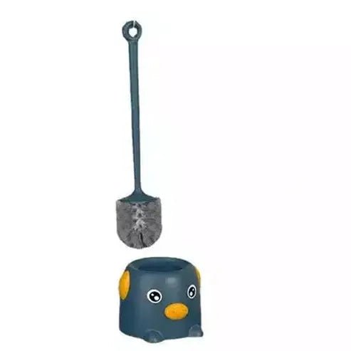 Piggy Toilet Brush Toilet Brushes & Holders Soft Hair Cartoon Cute Piggy Toilet Brush Holder – Dondepiso