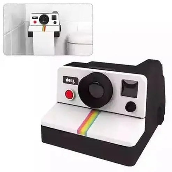 Polaroid Roll Paper Box Toilet Paper Holders White Hanging Retro Polaroid Roll Paper Box · Dondepiso