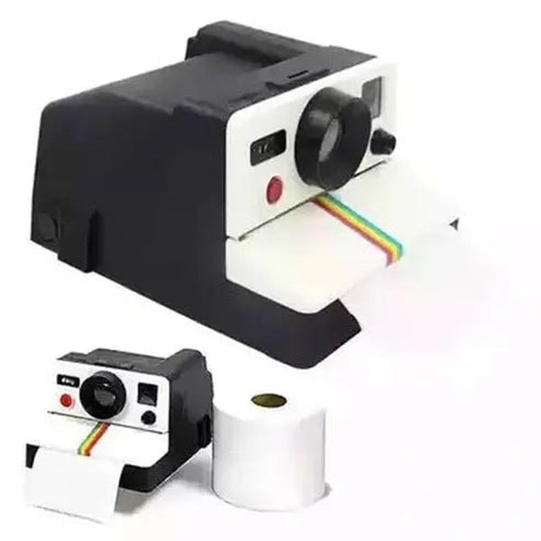 Polaroid Roll Paper Box Toilet Paper Holders White Hanging Retro Polaroid Roll Paper Box · Dondepiso