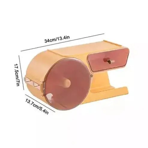 Roll Paper Rack Toilet Paper Holders Multipurpose Bathroom Toilet Paper Storage Box – Dondepiso