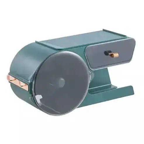 Roll Paper Rack Toilet Paper Holders Green Multipurpose Bathroom Toilet Paper Storage Box – Dondepiso