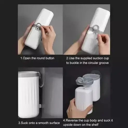 Toothbrush Storage Case Toothbrush Holders Magnetic Suction Cup Toothbrush Storage Case · Dondepiso